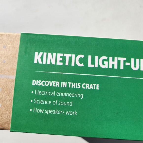 NEW KiwiCo. Kiwi Co. Kinetic Light-up Speaker Science Kit STEM Engineering Circu - Picture 3 of 6